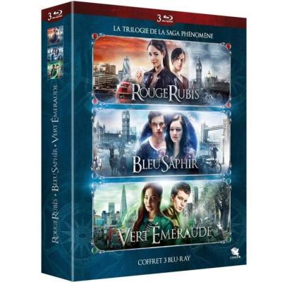 La trilogie des gemmes : Rouge rubis + Bleu saphir + Vert &eacute;meraude