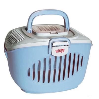 LIVING WORLD  Cage De Transport Paws 2 Go  Bleu/Gris