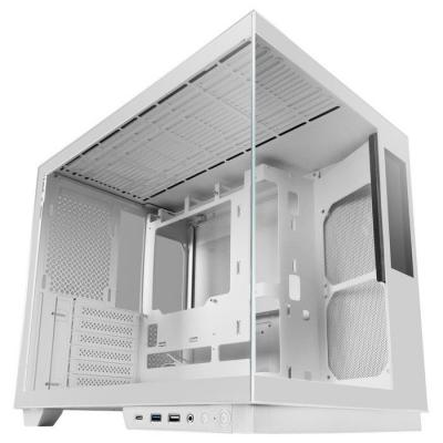 MARS GAMING  MCMIRAGEW unit&eacute; centrale Midi Tower Blanc