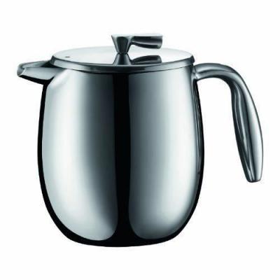 BODUM  - Cafeti&egrave;re &agrave; piston, double paroi, 4 tasses, 0.5 l, en inox
