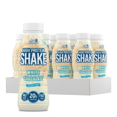 APPLIED NUTRITION High Protein Shake - White Chocolate Pack De 8