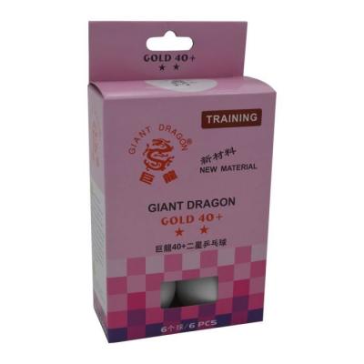 SPORTI Boite de 6 balles de tennis de table  France - blanc - TU 