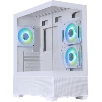 BITFENIX Boitier sans alimentation -  CETO Basic - Moyen tour - Format ATX - Blanc