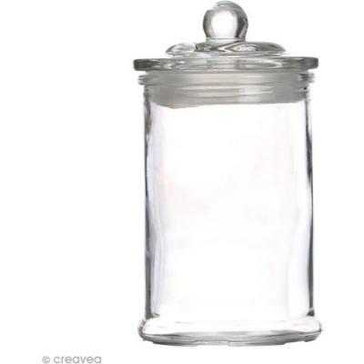 GRAINECREA Bonbonni&egrave;re en verre - 14,5 x 8 cm - Graine Cr&eacute;ative - couleur variant