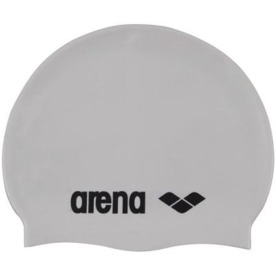 ARENA Bonnet de bain  Classic Silicone Gris Taille unique