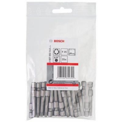 BOSCH  2607002512 Embout De Vissage Extra-Dur T25, 49 Mm