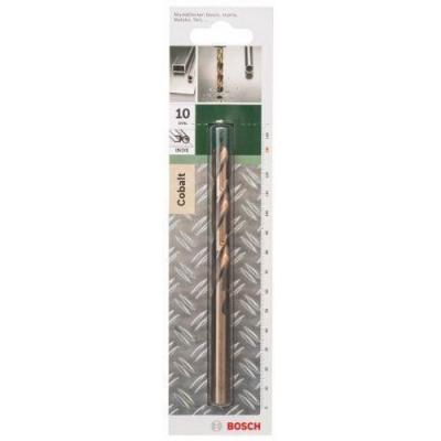 BOSCH  2609255083 Foret &agrave; m&eacute;taux rectifi&eacute; HSS-Co DIN 338 - Longueur 133 mm - Diam&egrave;tre 10 mm