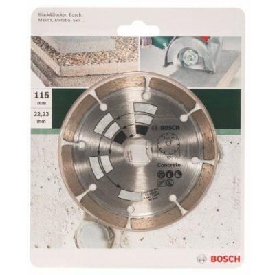 BOSCH  2609256413 Disque &agrave; Tron&ccedil;onner Diamant&eacute; Segment&eacute; Sp&eacute;cial B&eacute;ton Pour Meuleuse 115 Mm