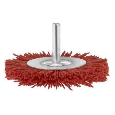 BOSCH  2609256537 Brosse Circulaire Pour Perceuse Fils Nylon Et Abrasif Corindon 6 X 100 Mm