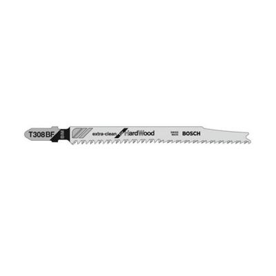 BOSCH  Lames de scie T 308 BF Extra-clean - Pour bois dur - Lot de 4