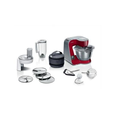 BOSCH  Mum5x720 Robot De Cuisine 1000 W 3,9 L Rouge, Argent Balances I