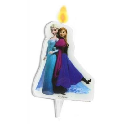 DECOCINO Bougie anniversaire Reine des neiges Frozen