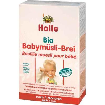 HOLLE  Bouillie Muesli Bio +6 mois 250g 