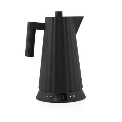 ALESSI  - Pliss&eacute; Bouilloire &agrave; temp&eacute;rature r&eacute;glable 1,7 l, noir