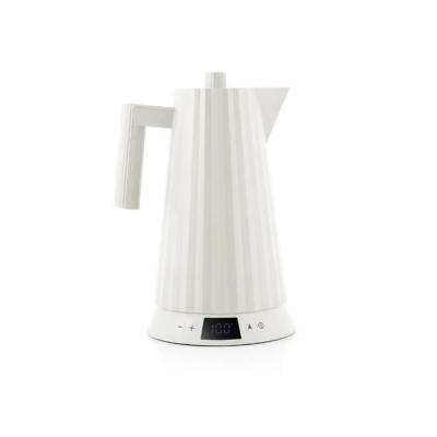 ALESSI  - Pliss&eacute; Bouilloire &agrave; temp&eacute;rature r&eacute;glable 1,7 l, blanc