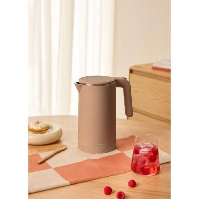 CREATE KETTLE STUDIO PRO - Bouilloire &eacute;lectrique 1L avec contr&ocirc;le de temp&eacute;rature Moka