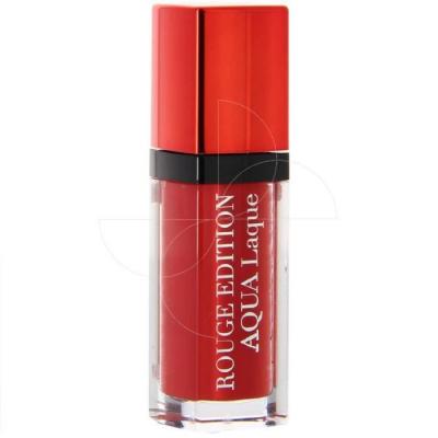 BOURJOIS  Rouge Edition Aqua Laque Rouge &agrave; l&egrave;vres - 06 Feeling Reddy
