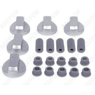 GENERIQUE Bouton universel gris multi-axes par 5 pour Cuisiniere Divers