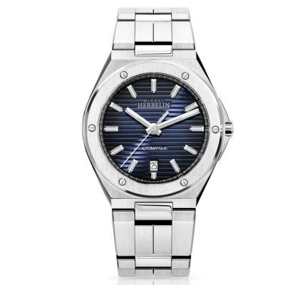 HERBELIN Montre Homme Cap camarat Bleu fonc&eacute; 1645B15