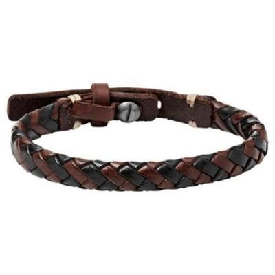 FOSSIL Bracelet Homme Vintage casual Marron JA5932716-PAR Marron 