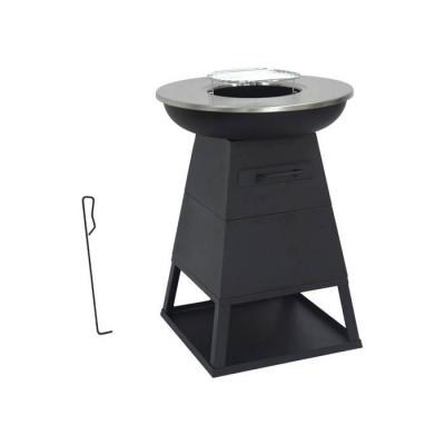 SWEEEK Brasero barbecue &Oslash;59cm avec espace de rangement IZALCO
