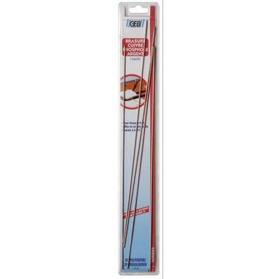 GEB Brasure forte cuivre et alliage - 5 tiges - 