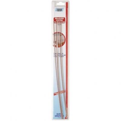GEB Brasure forte cuivre et phosphore - 5 tiges