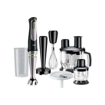BRAUN  Multiquick 9 MQ 9087X - Mixeur &agrave; main - 1 kWatt - noir premium / acier inoxydable bross&eacute; 