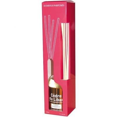 LAMPE DU PARFUMEUR  Brins de parfum bambou 100ml c&egrave;dre du Liban