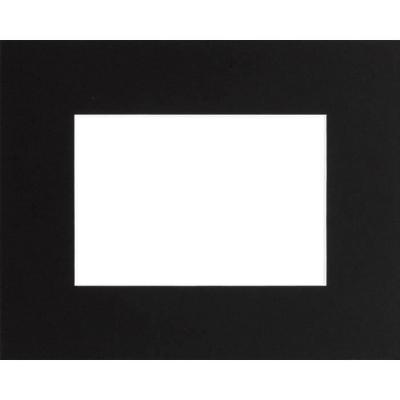 EMOTION Passe-partout noir 30x40 cm ouverture 20x30 cm carton