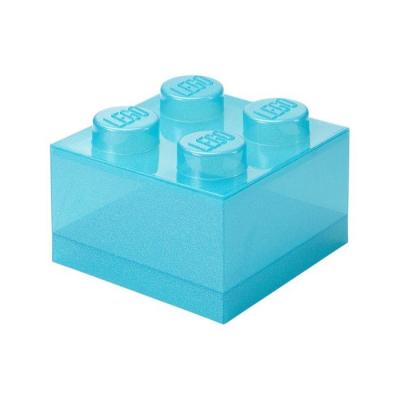 Rangements LEGO - Brique de rangement translucide - Bleu - 5009340