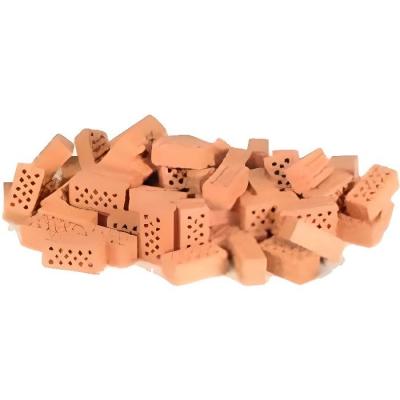 TEIFOC  blocs de construction junior 17 x 10 x 5 cm stone brown 32-part