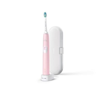 PHILIPS  Sonicare ProtectiveClean 4300 HX6806 - Brosse &agrave; dents - rose pastel
