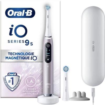 ORAL B Oral-B iO 9S Brosse &Agrave; Dents &Eacute;lectrique Rose Quartz connect&eacute;e Bluetooth