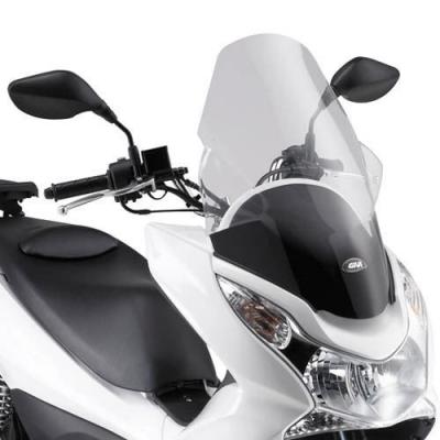 GIVI  Pare-brise, Bulle moto et scooter, D322ST sur&eacute;lev&eacute; transparent