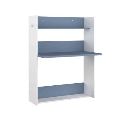 GENERIQUE Terre de Nuit Bureau enfant &agrave; paroi en bois blanc et bleu - BU9017