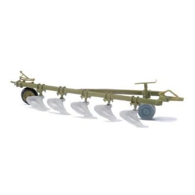 BUSCH VOITURES Fortschritt Charrue Semi-Port&eacute;e B200 H0 Busch 42850 1 Pc(S)-Busch