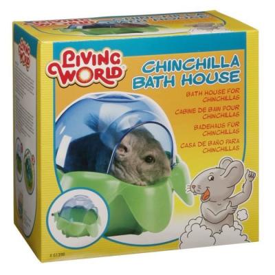 LIVING WORLD  - Cabine de Bain pour Chinchilla