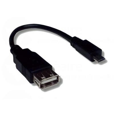 LINEAIRE C&acirc;ble Adaptateur USB HOST &ndash; OTG Micro USB