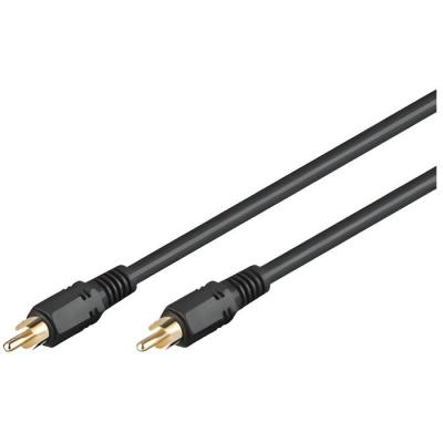 GOOBAY Wentronic C&acirc;ble audio / vid&eacute;o (RCA fiche RCA) 20 m (Import Allemagne)