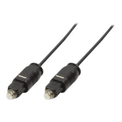 LOGILINK  CA1010 C&acirc;ble Acoustique 2 x TOSLink m&acirc;le 5 m Noir