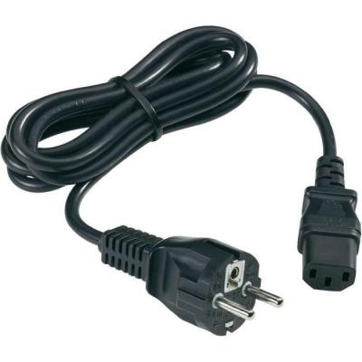 GOOBAY C&acirc;ble D'alimentation Pc  50098, 2 M, Noir, Type F Vers Iec C13