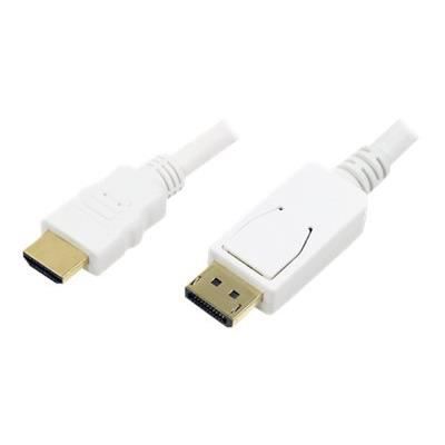 2DIRECT C&acirc;ble adaptateur Logilink CV0055 2.00 m blanc A041491