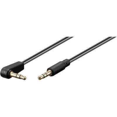GOOBAY Cordon Audio St&eacute;r&eacute;o Jack 3.5 mm Coud&eacute; 1.5 m