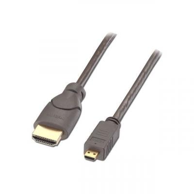 Lindy C&acirc;ble HDMI 2.0 Ultra HD vers Micro HDMI type A/D 50cm