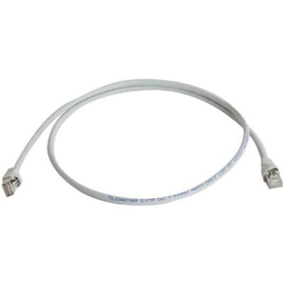 TELEGARTNER C&acirc;ble de raccordement r&eacute;seau informatique RJ45 L00000A0231 CAT 6a S/FTP vert 0.25 m 