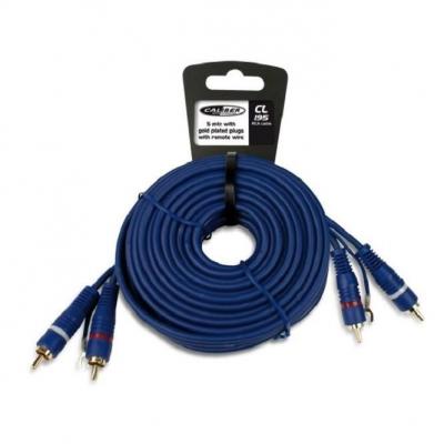 CALIBER Cable de signal rca Stereo mm avec remote - 5m