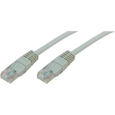 C&acirc;ble r&eacute;seau, Ethernet/Lan cat&eacute;gorie 5 UTP, GRIS, 10m cd68347