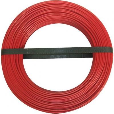 ELECTRALINE  60101025A Couronne de C&acirc;ble H07 V-U 1X2,5 10M, Rouge