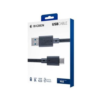 NACON C&acirc;ble de recharge  de charge manette PS5 3m Multicolore 